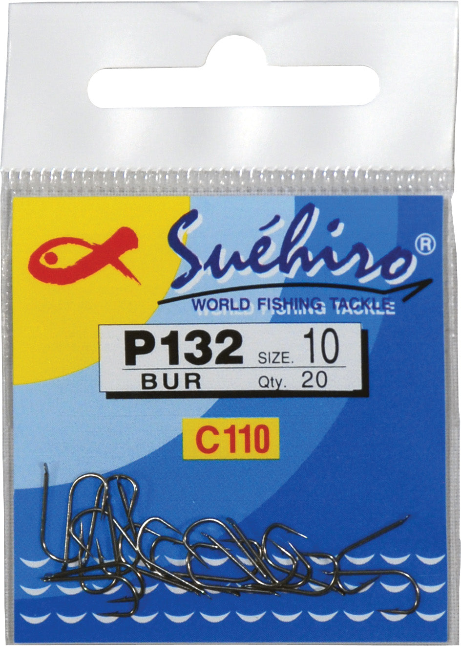 P132 Suehiro BUR Haczyki Milo 20szt