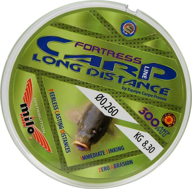 FORTRESS CARP Long Distance Żyłka 300m Milo
