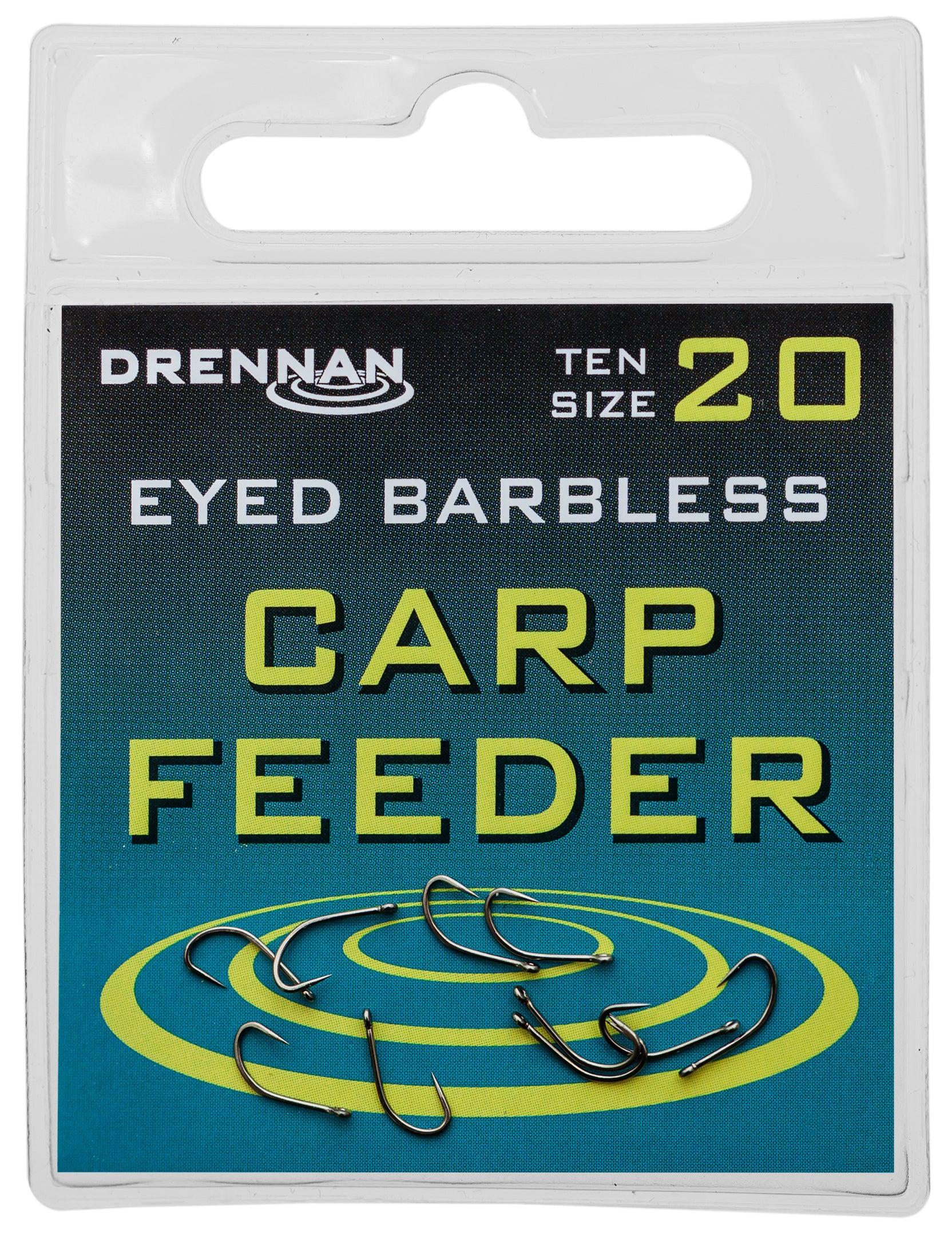 EYED B'less CARP FEEDER Haczyki Drennan 10szt.