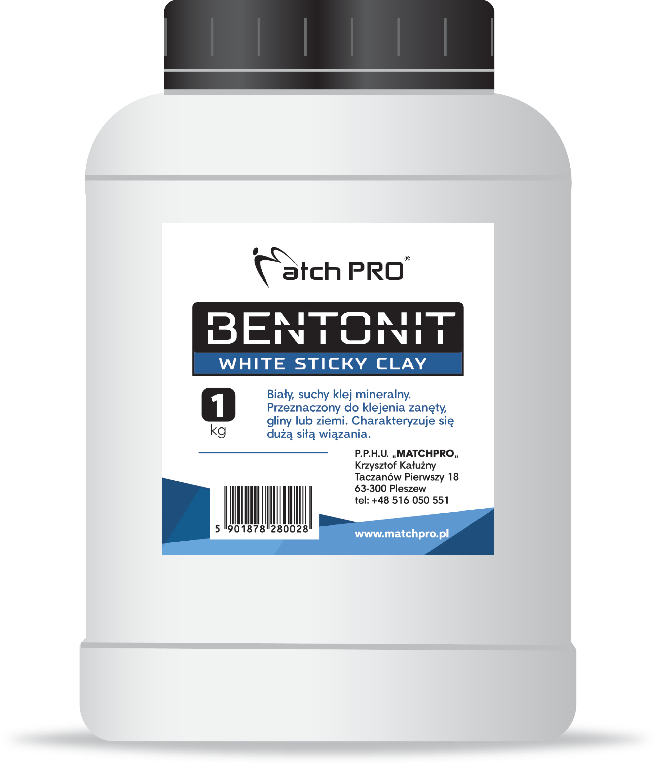 BENTONIT Matchpro 1,0kg (Opakowanie Plastikowe)