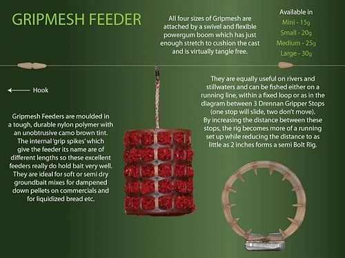 Koszyk Zanętowy Drennan GRIPMESH FEEDER