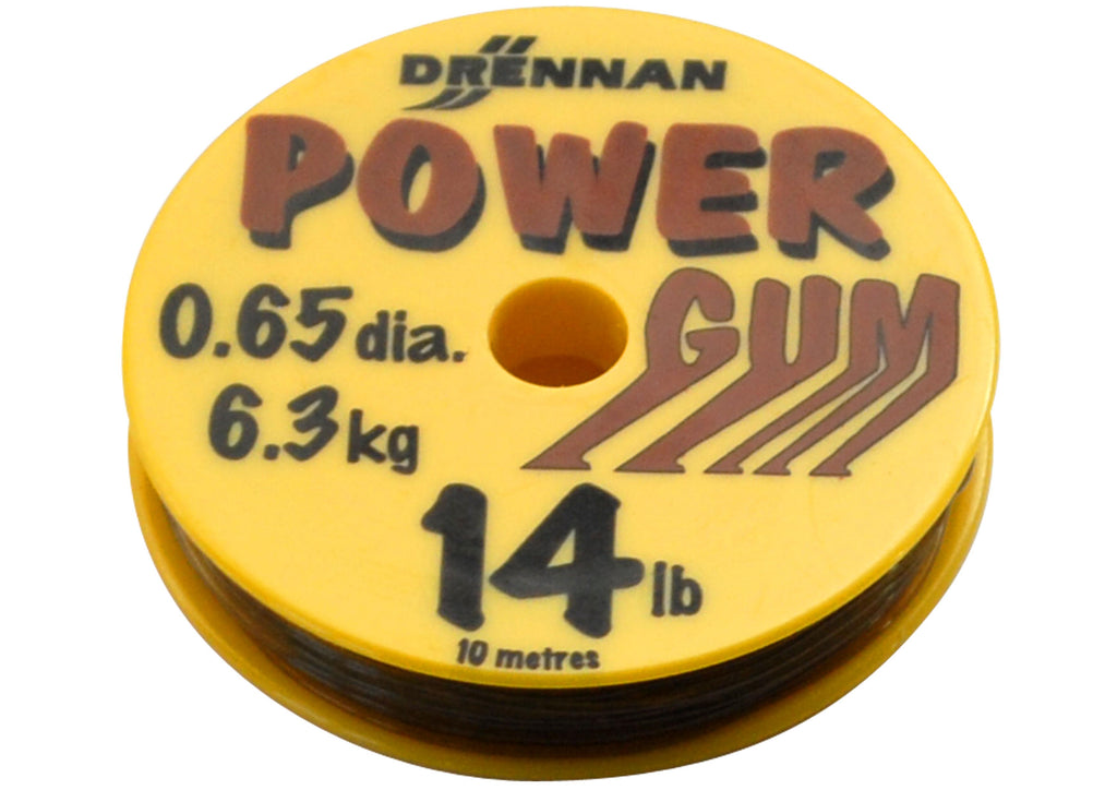 Power Gum BROWN / GREEN 0,65mm 10mt Drennan LCPG142