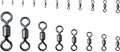 Krętlik ROLLING SWIVEL BLACK Cralusso