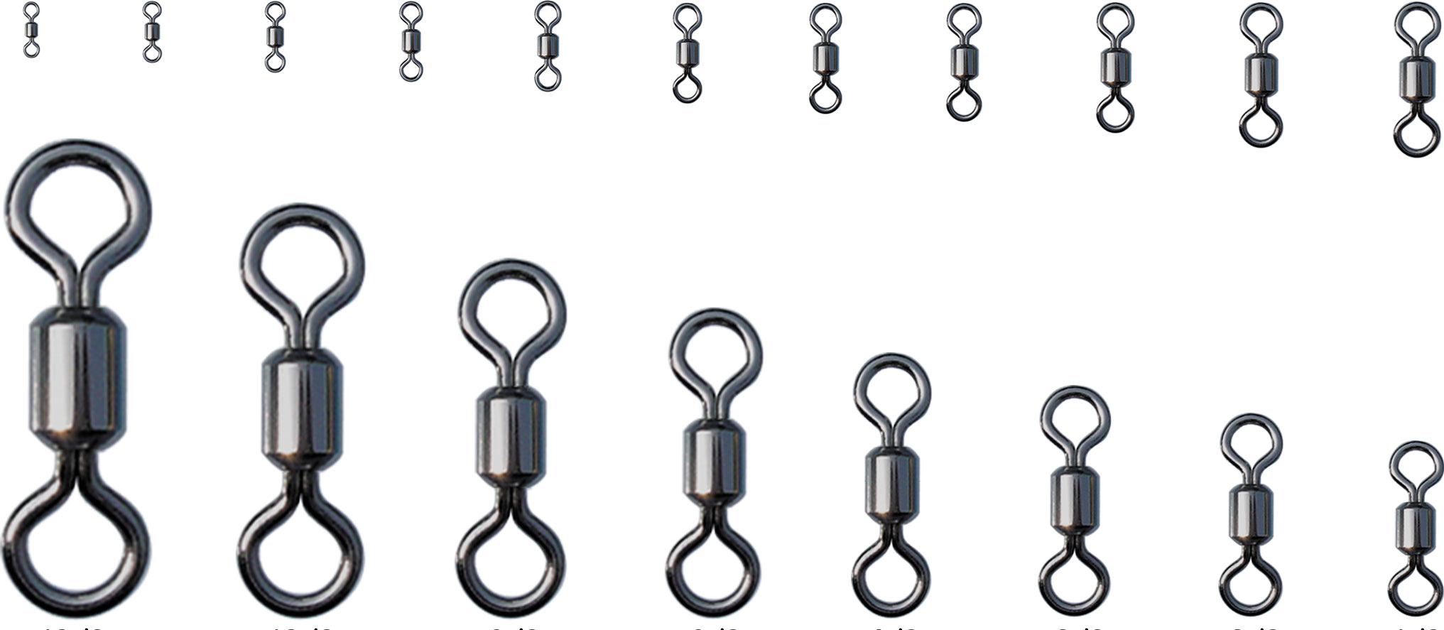 Krętlik ROLLING SWIVEL BLACK Cralusso