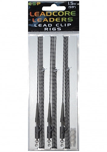 Zestaw Końcowy LEADERS LEAD CLIP RIG 1m ESP